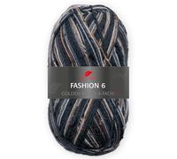 Pro Lana Golden Socks 4-fach Fashion 6 698 - Anthrazit/Grau/Braun/Beige