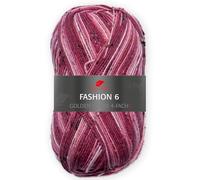 Pro Lana Golden Socks 4-fach Fashion 6 705 - Rot/Rosa-Töne