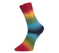 PRO LANA Golden Socks 4-Fach Nessel 81 - Regenbogen