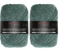 Pro Lana Golden Socks Business Bamboo Sockenwolle ca.400 m col. 512 100 g (Packung mit 2)
