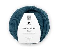 Pro Lana Golden Socks Silk 100g 68 - Petrol