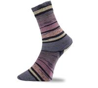 Pro Lana Golden Socks Stretch Grindelwald 440.01 - grau/schwarz/altrosa/beige