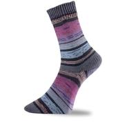 Pro Lana Golden Socks Stretch Grindelwald 440.05 - schwarz/grau/pink/hellblau