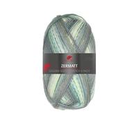 Pro Lana Golden Socks Stretch Zermatt 38901 - Grau/Hellgrün/Grün/Natur