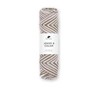 Pro Lana Joker 8 COLOR, 100% Baumwolle, 50g/85m Lauflänge, Topflappengarn, NS3,5-4,5 (beige/braun)