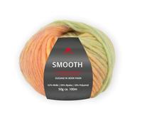 PRO LANA Smooth - Farbe: Mandarin Color (82) - 50 g/ca. 100 m Wolle