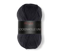 PRO LANA Socken UNI, 75% Schurwolle / 25% Polyamid, 420m / 100g in verschiedenen Farben
