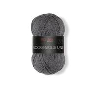 Pro Lana Sockenwolle Uni 4-fach 405 - mittelgrau