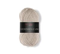 PRO LANA Sockenwolle UNI, 75% Schurwolle, 25% Polyamid 410