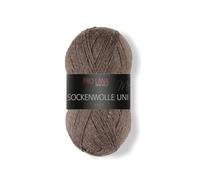 Pro Lana Sockenwolle Uni 4-fach 411 - hellbraun
