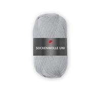 Pro Lana Sockenwolle Uni 4-fach 433 -hellgrau