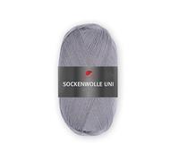 PRO LANA Sockenwolle Uni 4-Fach 434 - mausgrau
