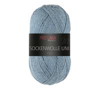 Pro Lana Sockenwolle Uni 4-fach 406 - graublau