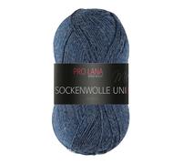 PRO LANA Sockenwolle UNI, 75% Schurwolle, 25% Polyamid 408