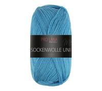 PRO LANA Sockenwolle UNI, 75% Schurwolle, 25% Polyamid 424
