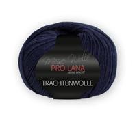 Trachtenwolle von Pro Lana, Marine, aus Schurwolle