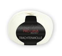 Trachtenwolle von Pro Lana, Wollweiß, aus Schurwolle