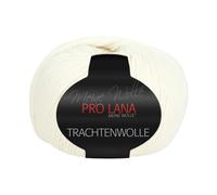 Trachtenwolle von Pro Lana, Wollweiß, aus Schurwolle