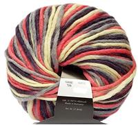 Pro Lana Wolle Wash-Filz Colori 100 – 100 g/ca. 100 m – Natur/Rosa (706)