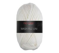 Pro Lana Wash-filz uni in 101