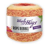 PRO LANA Rope Bobbel Color - Woolly Hugs - Farbe: Rot/Gelb (109) - 250 g/ca. 210 m Wolle