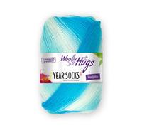 Woolly Hugs Year Socks, 75 % Schurwolle; 25% Polyamid 14 Sommer