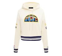 Pro Standard Damen NBA Denver Nuggets Retro Classics Cropped Pullover Hoodie