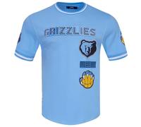 Pro Standard Mens NBA Memphis Grizzlies Retro Classics Short Sleeve Tee University Blue 3XL