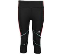 Pro Touch Damen Tights Gabry, Black/Red Light/Tu, 40, 295884
