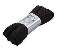 Pro Touch 120 cm flach, Schnürsenkel schwarz schwarz 48