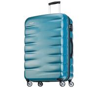 Probeetle by Eminent Koffer Voyager VII Erweiterbar 77cm 119/134L Hartgepäck Super Leicht Anti-Kratz-Hartschale 4 Doppelrollen TSA Schloss Petrol