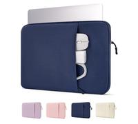 ProCase Laptoptasche Laptophülle für 13"-13,6" Mac Neo/Air/Pro -Indigo | Laptop Sleeve Case Gepolstert Reise Schutzhülle mit Zubehörtasche für A18 M1-M5 und 13" HP Dell ASUS Lenovo Acer Chromebook