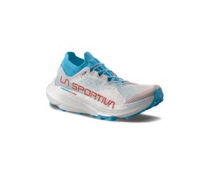 Prodigio Pro Woman, Mountain Running Shoes, Damen - La Sportiva W00B02-White/Malibu Blue 5 2/3 UK / 39