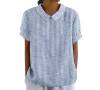 product sale by brand: blitzangebote - Damen Sommer Trachten lange Bluse Schwarz Blickdicht Tunika Damen Shirt Short Weites Stylische Sommer