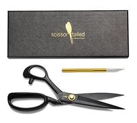 Professionelle Schneiderschere 22,9 cm zum Schneiden von Stoff, robuste Schere zum Lederschneiden, industrielle scharfe Nähschere für Zuhause, Büro, Künstler, Schneider.