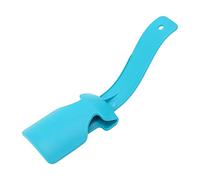 Professioneller Schuhlöffel für Erwachsene, Ergonomischer Tragbarer Schuhhelfer für Einfaches Tragen - Reisegröße 17 X 5 Cm (BLUE)