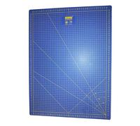 Profi Patchwork Schneideunterlage blau 60 x 45 selbstheilend hochwertig einseitig in Zentimetern und auf der anderen Seite in Zoll