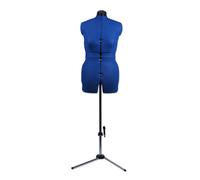 Profi Schneiderpuppe/ Schneiderbüste Legform Größe M - blau
