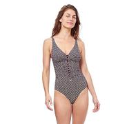 Profile by Gottex Badeanzug Damen - Einteiler mit Cups Bademode - Einteiliger Schwimmanzug Blau - Let It Be Größe 38D