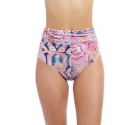 Profile by Gottex Damen Karma High Waist Bottom Bikini-Unterteile, Mehrfarbig/Meereswellen (Ocean Tides), 36