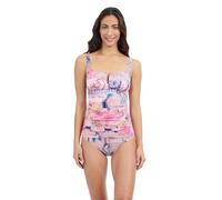 Profile by Gottex Damen Karma Round Neck Tankini-Oberteil, Mehrfarbig/Meereswellen (Ocean Tides), 36