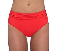 Profile by Gottex Damen Ruched High Waist Solid Swimsuit Bottom Bikini-Unterteile, Moto Tangerine, 40