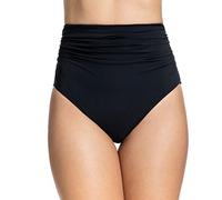Profile by Gottex Damen Ruched Super High Waist Swimsuit Bottom Bikinihose, Tutti Frutti Schwarz, 38