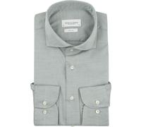 Profuomo Basketweave Hemd Grün - Größe 37 Grün 37