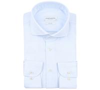 Profuomo Dobby Mouliné Hemd Print Hellblau - Größe 39 Hellblau 39