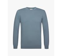 Profuomo - Graublaues Luxury Basic crewneck grau blau - Gr. - XL