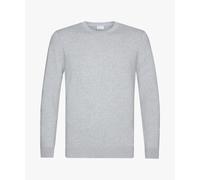 Profuomo Luxury Regular Fit Pullover hellgrau, Einfarbig