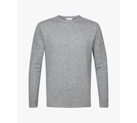Profuomo Regular Fit Pullover grau, Einfarbig