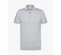 Profuomo - Graues Luxury Basic Polo hellgrau - Gr. - L