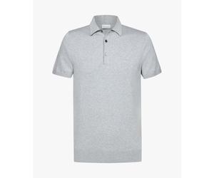 Profuomo - Graues Luxury Basic Polo hellgrau - Gr. - L